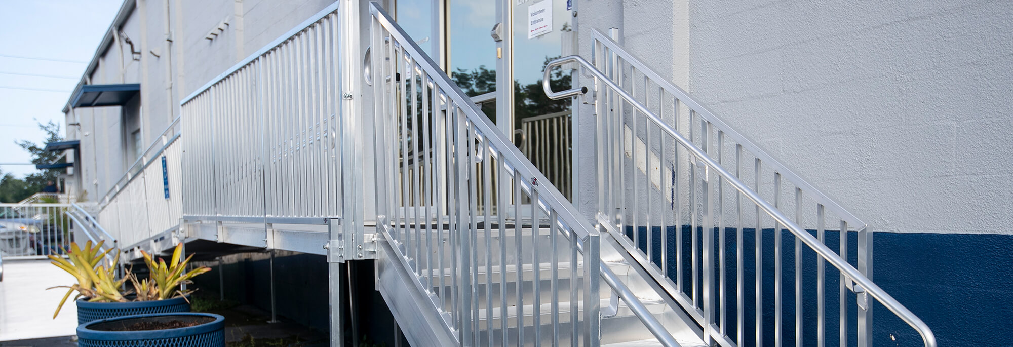 custom aluminum stair systems