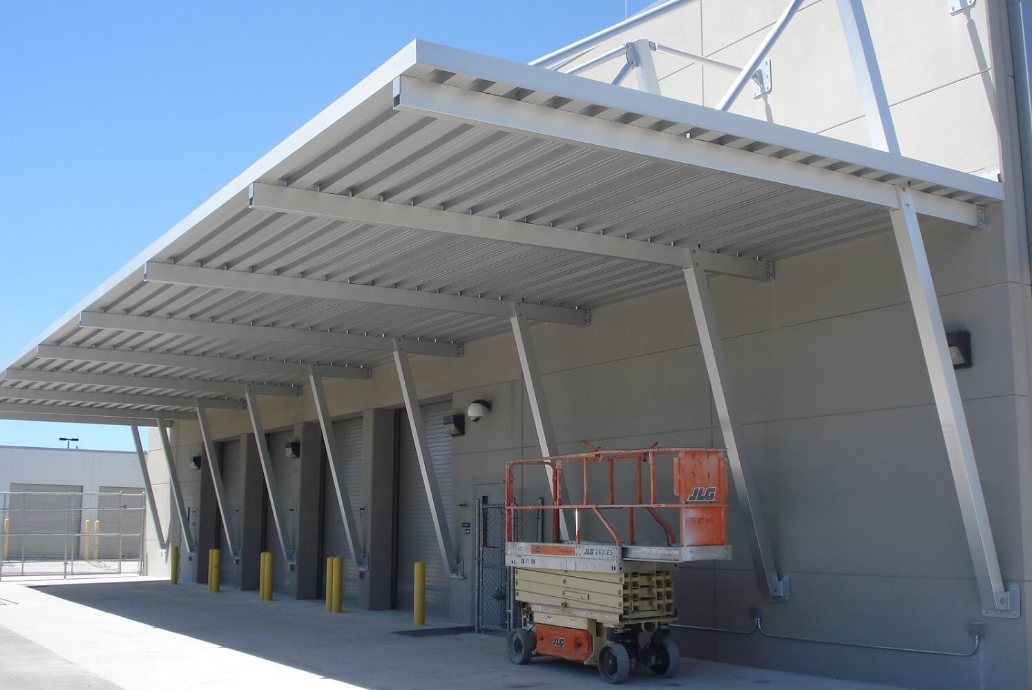 extended aluminum canopy system